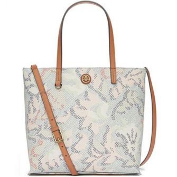 Tory Burch Handbags - Tory Burch Kerrington mini square Dahlia Tote NWT